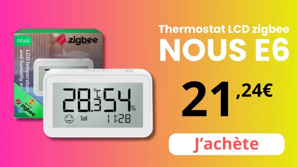 Thermostat connecté zigbee